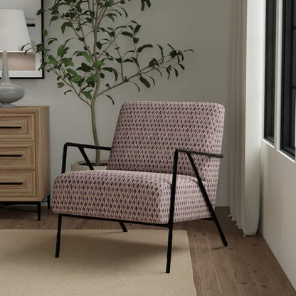 CB900-197 Abstract & Geometric,Small Scale nan Purple Charlotte Fabrics