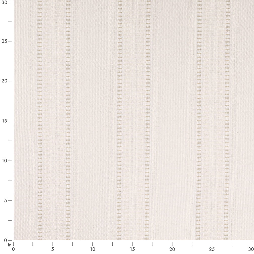 CB900-202 Stripe nan White & Ivory Charlotte Fabrics