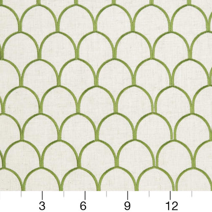 CB900-27 Abstract & Geometric nan Green Charlotte Colors