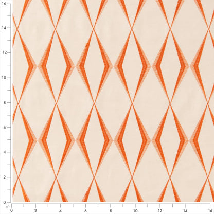 CB900-50 Abstract & Geometric nan Orange & Rust Charlotte Colors