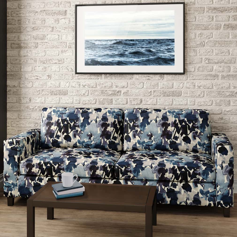 CB900-75 Abstract & Geometric,Floral nan Blue Charlotte Colors