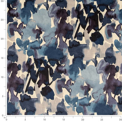 CB900-75 Abstract & Geometric,Floral nan Blue Charlotte Colors