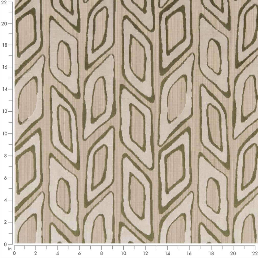 CB900-90 Abstract & Geometric nan Green Charlotte Colors