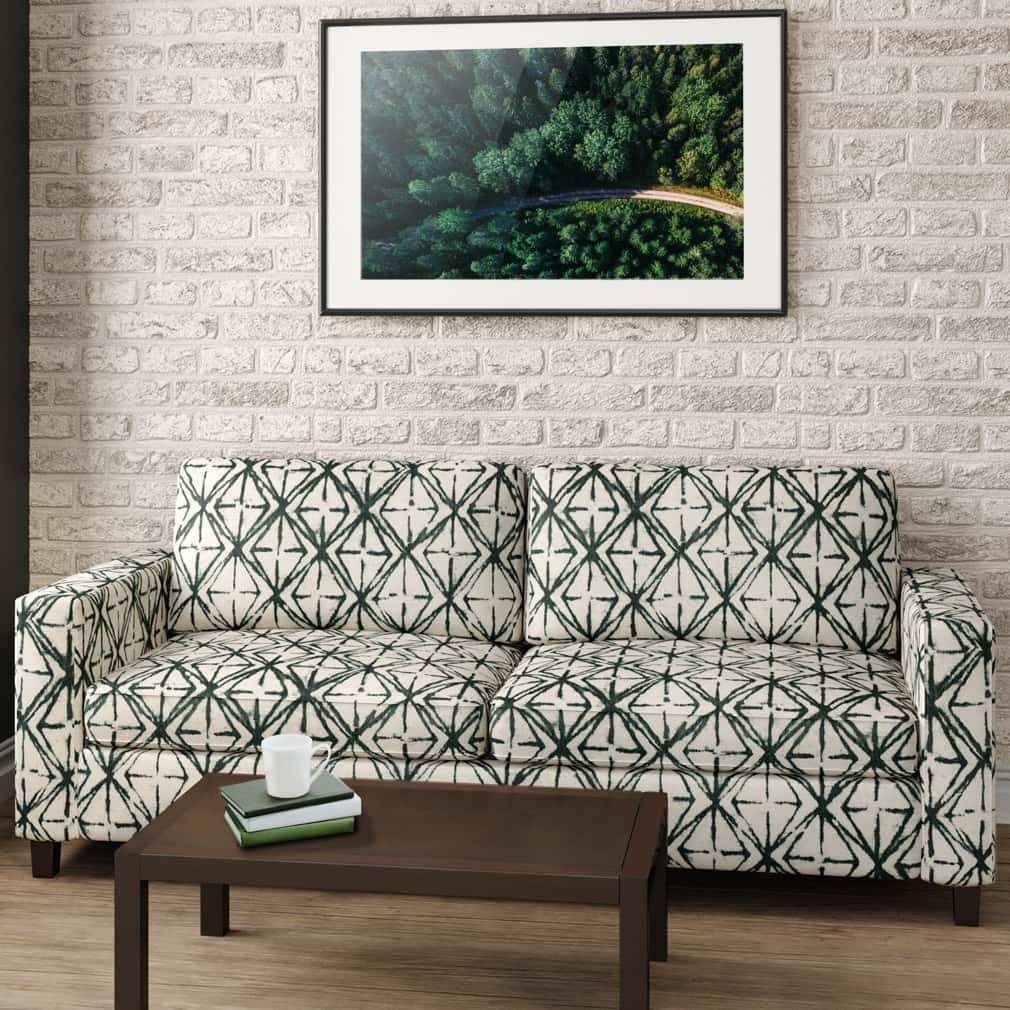 CB900-91 Abstract & Geometric nan Green Charlotte Colors