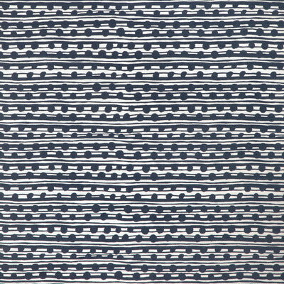 CCF-2311-1650 GAMAL DARK NAVY/OYSTER CAROLINE CECIL TEXTILES Fabrics Drapery Upholstery
