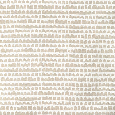 CCF-2318-161 HANNU WHITE/NATURAL CAROLINE CECIL TEXTILES Fabrics Drapery Upholstery