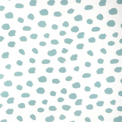 CCF-2334-1615 PAINT DOT DENIM/OYSTER CAROLINE CECIL TEXTILES Fabrics Drapery Upholstery