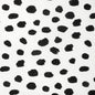 CCF-2334-816 PAINT DOT BLACK/OYSTER CAROLINE CECIL TEXTILES Fabrics Drapery Upholstery