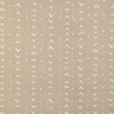 CCF-2342-1601 TITIK WHITE/NATURAL CAROLINE CECIL TEXTILES Fabrics Drapery Upholstery