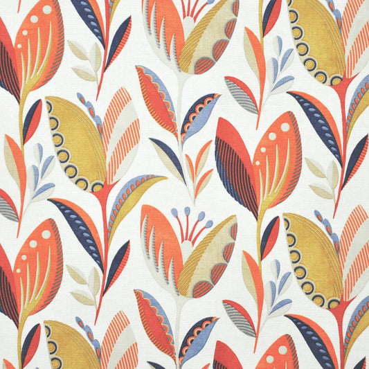 CGH301 Maxwell DRAPERY/MULTI- PATTERN # 301 STRELITZIA CT-SORBET