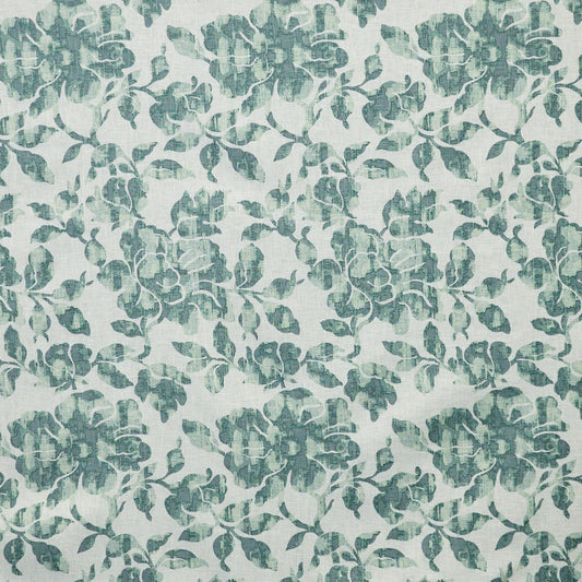 CHY326 Maxwell UPHOLSTERY PATTERNS # 326 TEAL CT-JUNGLE ROOM