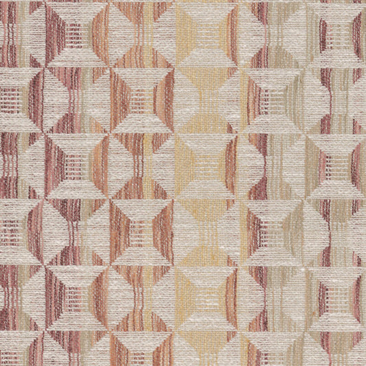 CIH830 Maxwell UPHOLSTERY PATTERNS # 830 CALICO PW-RHUBARB