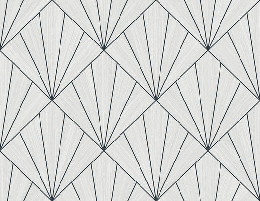 CP91300 Seabrook Designs A Lot More Textures Wallpaper Mikkeli Heathered Black