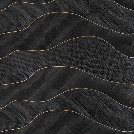 CW10071 Coraggio Black Wallpaper
