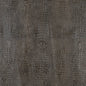 Caiman Slate Grey & Silver Charlotte Fabrics Genuine Leather