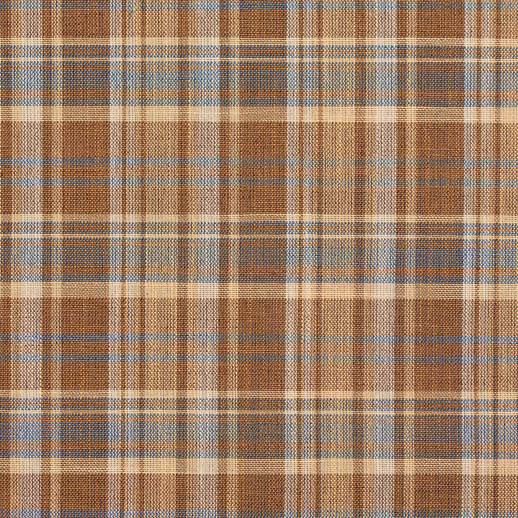 D100 Plaid Wheat Plaid Brown Charlotte Fabrics