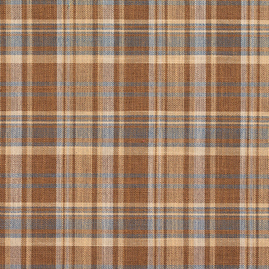 D100 Plaid Wheat Plaid Brown Charlotte Fabrics