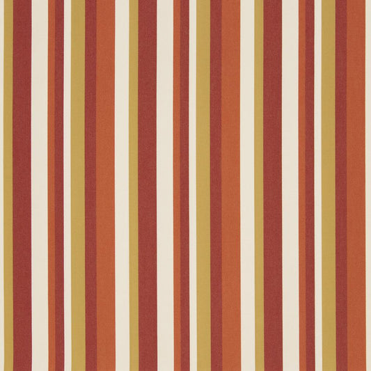 D1013 Stripe Sienna Orange & Rust Charlotte Fabrics