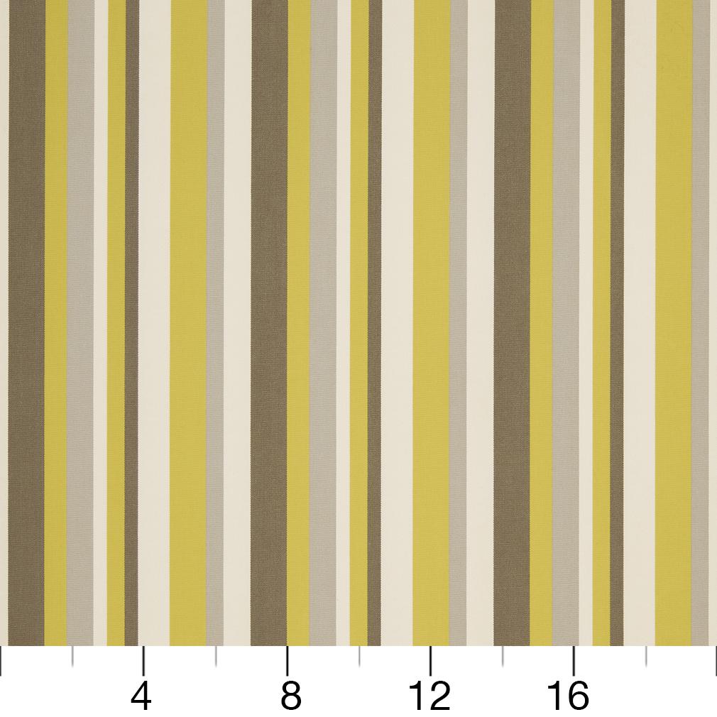 D1014 Stripe Lemon Gold & Yellow Charlotte Fabrics