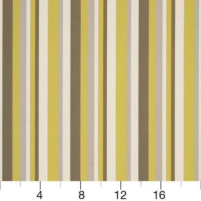 D1014 Stripe Lemon Gold & Yellow Charlotte Fabrics