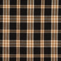D103 Plaid Onyx Plaid Black Charlotte Fabrics