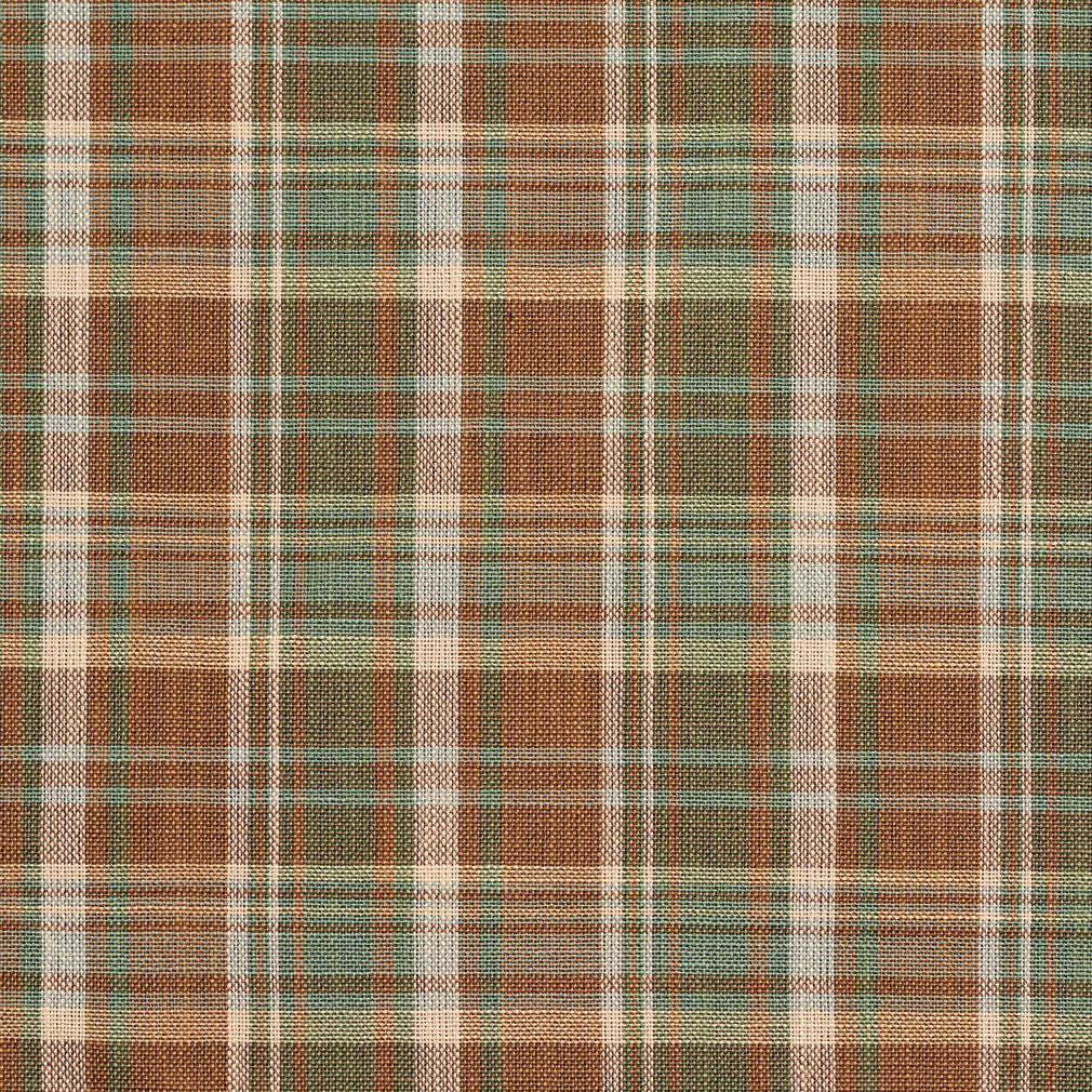 D105 Plaid Juniper Plaid Brown,Green Charlotte Fabrics