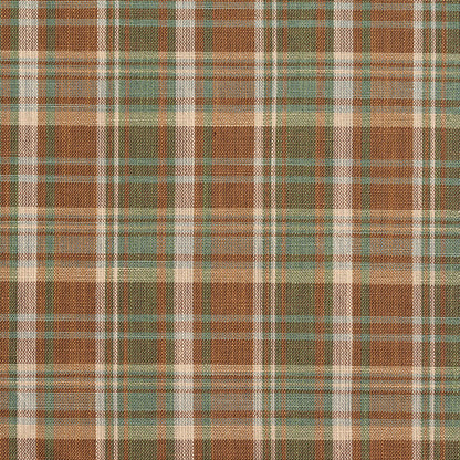 D105 Plaid Juniper Plaid Brown,Green Charlotte Fabrics