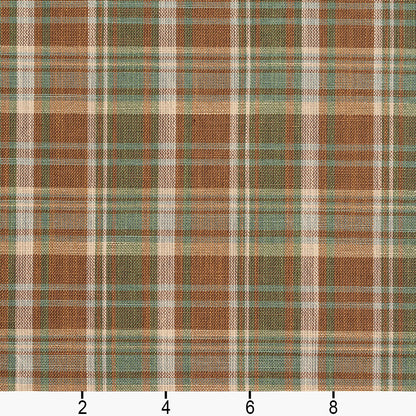 D105 Plaid Juniper Plaid Brown,Green Charlotte Fabrics