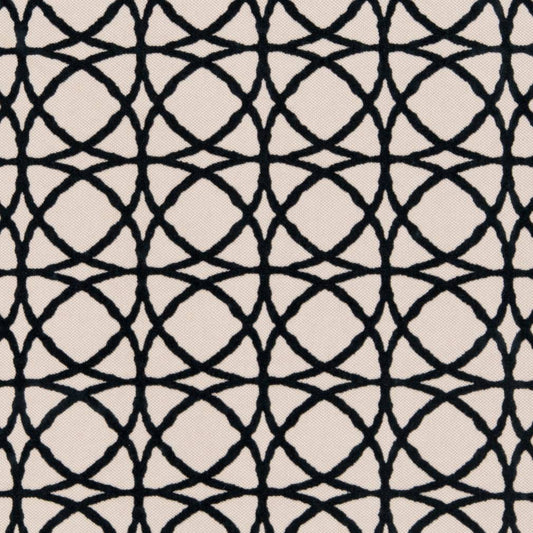 D1067 Abstract & Geometric Navy Twist Blue Charlotte Fabrics