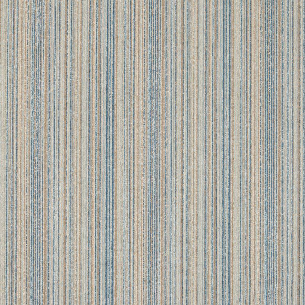 D1081 Small Scale,Stripe Oasis Blue Charlotte Fabrics