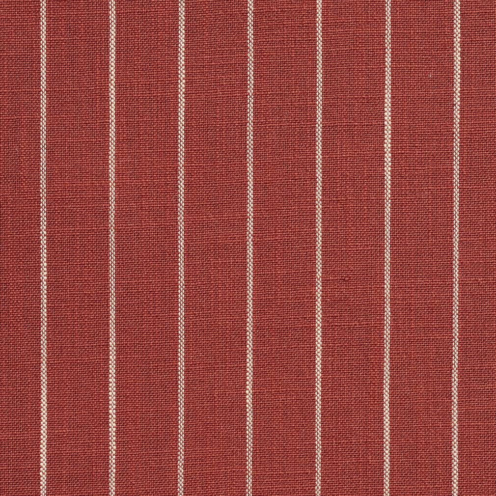 D108 Stripe Brick Pinstripe Red & Burgundy Charlotte Fabrics