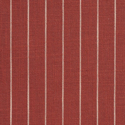 D108 Stripe Brick Pinstripe Red & Burgundy Charlotte Fabrics