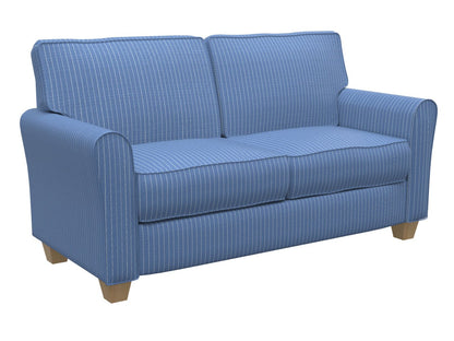 D109 Stripe Wedgewood Pinstripe Blue Charlotte Fabrics