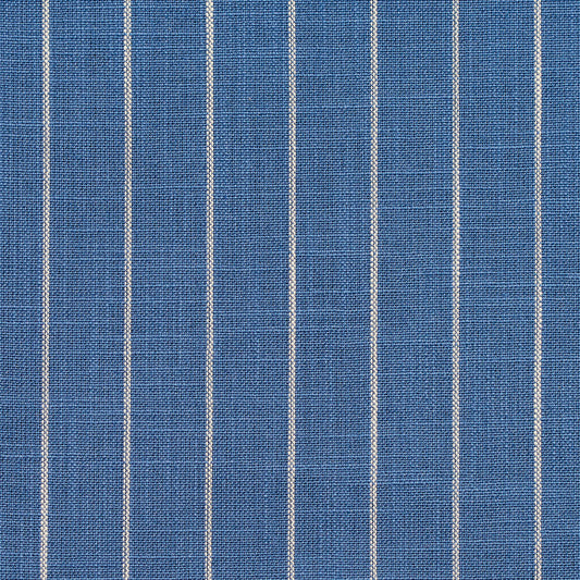 D109 Stripe Wedgewood Pinstripe Blue Charlotte Fabrics