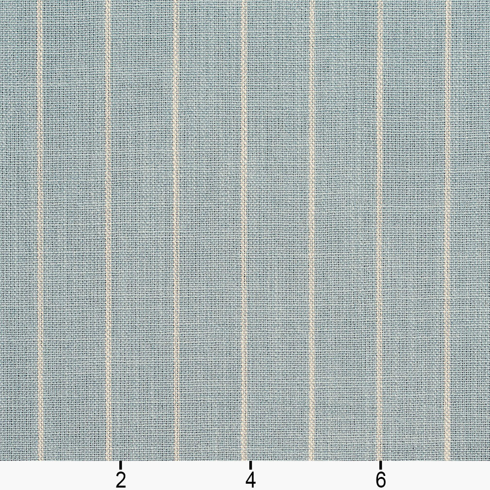 D111 Stripe Cornflower Pinstripe Blue Charlotte Fabrics