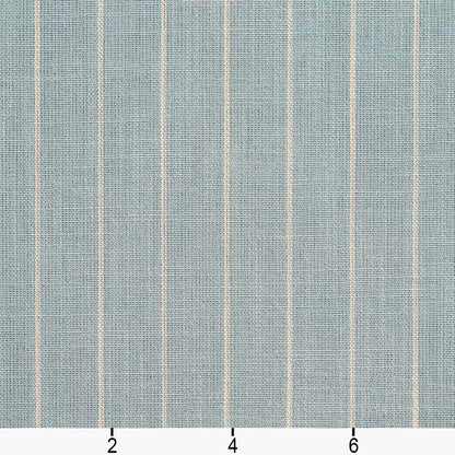 D111 Stripe Cornflower Pinstripe Blue Charlotte Fabrics