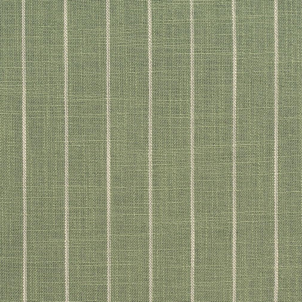 D112 Stripe Juniper Pinstripe Green Charlotte Fabrics