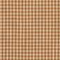 D114 Check & Houndstooth,Small Scale Wheat Gingham Brown Charlotte Fabrics