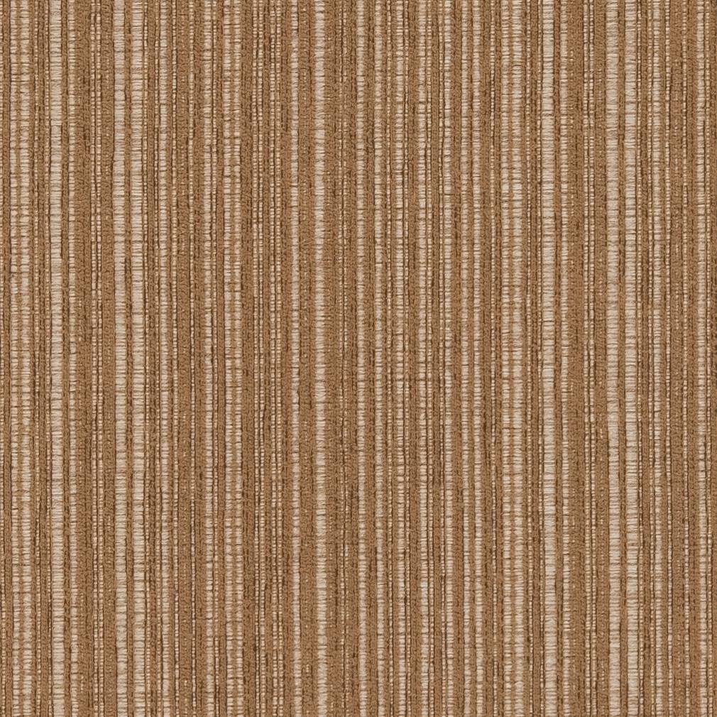 D1211 Stripe Honey Brown Charlotte Fabrics