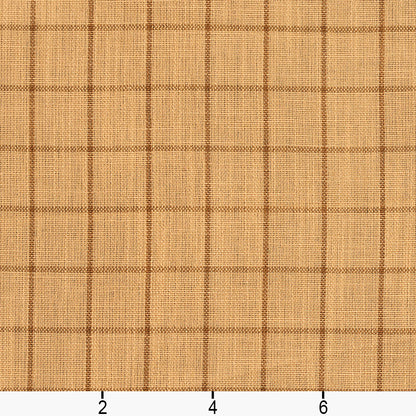 D121 Plaid,Small Scale Wheat Checkerboard Gold & Yellow Charlotte Fabrics