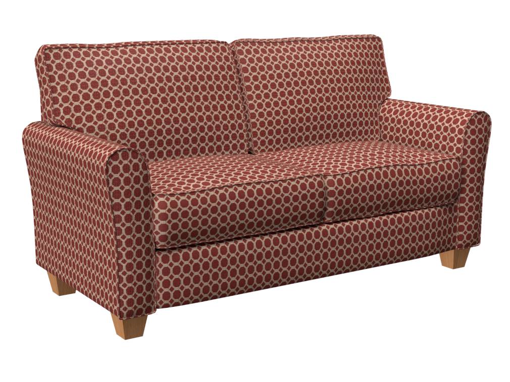 D1226 Abstract & Geometric Burgundy Honeycomb Red & Burgundy Charlotte Fabrics
