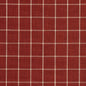 D122 Plaid,Small Scale Brick Checkerboard Red & Burgundy Charlotte Fabrics