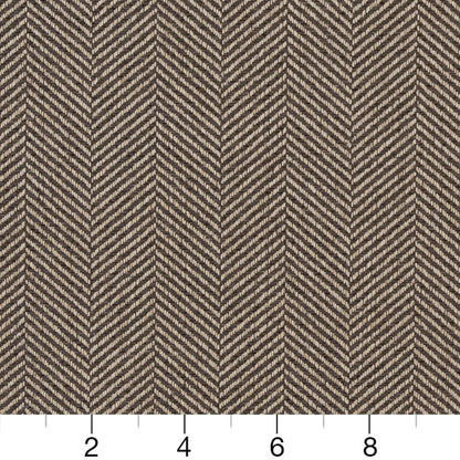 D1232 Herringbone & Chevron Slate Chevron Grey & Silver Charlotte Fabrics