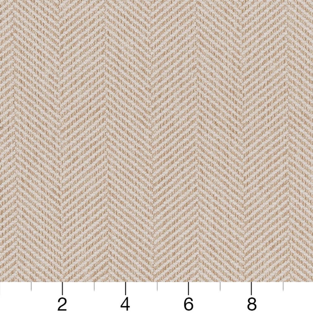 D1234 Herringbone & Chevron Cream Chevron Beige & Taupe Charlotte Fabrics