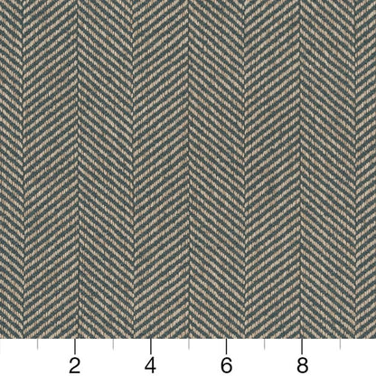 D1235 Herringbone & Chevron Jade Chevron Aqua & Teal Charlotte Fabrics
