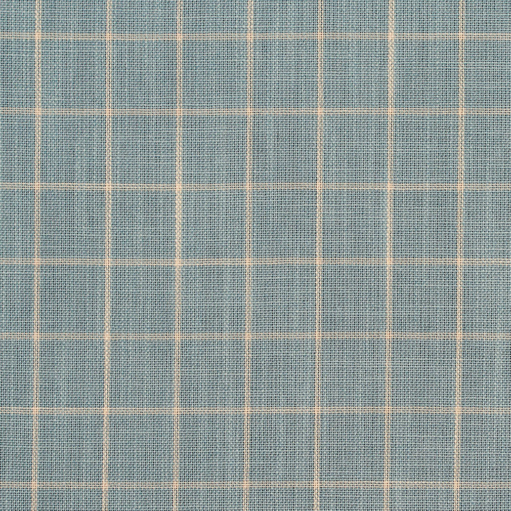 D125 Plaid,Small Scale Cornflower Checkerboard Blue Charlotte Fabrics