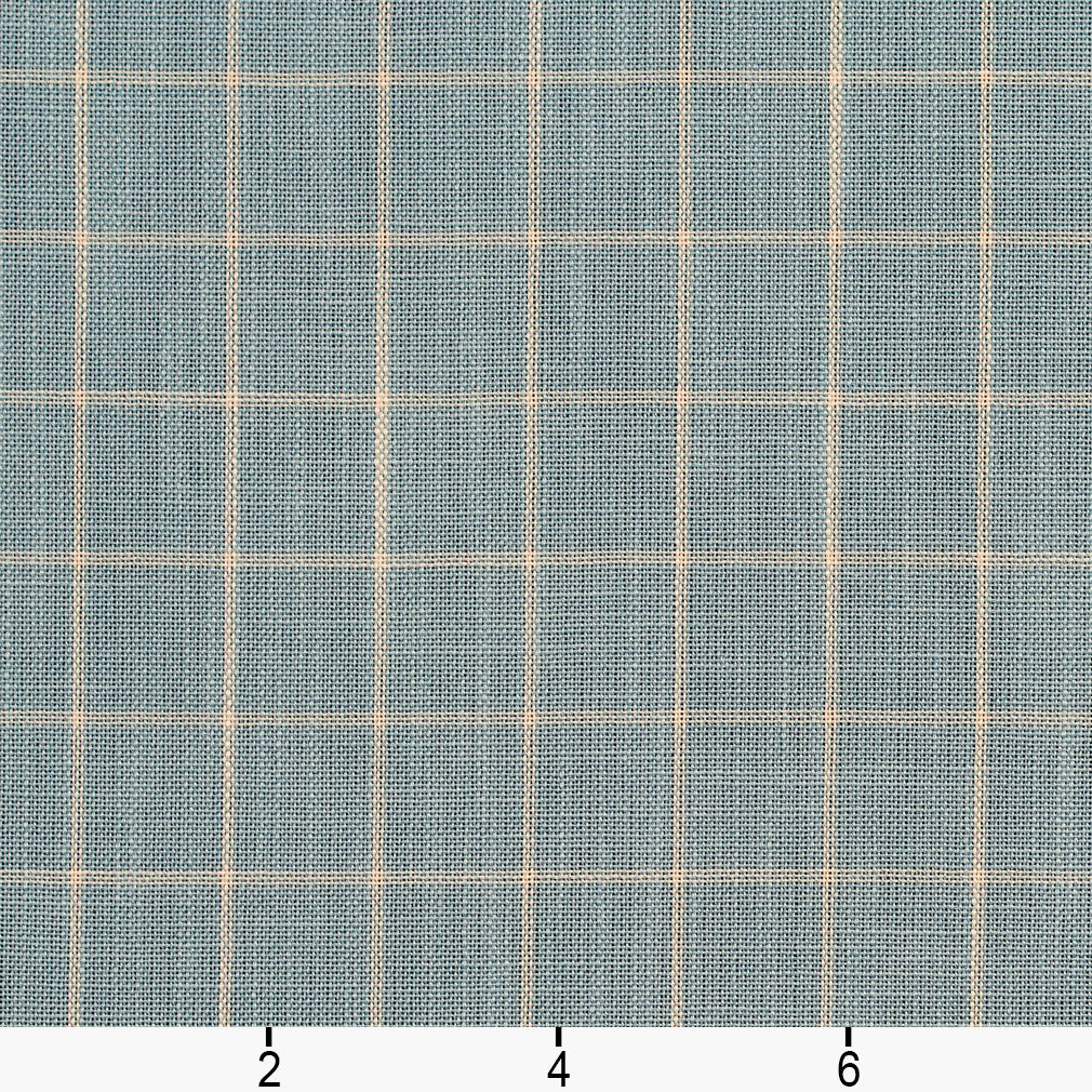 D125 Plaid,Small Scale Cornflower Checkerboard Blue Charlotte Fabrics