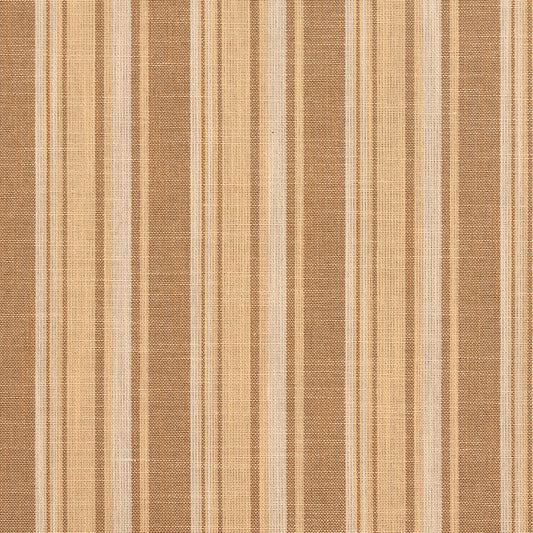 D128 Stripe Wheat Stripe Brown Charlotte Fabrics