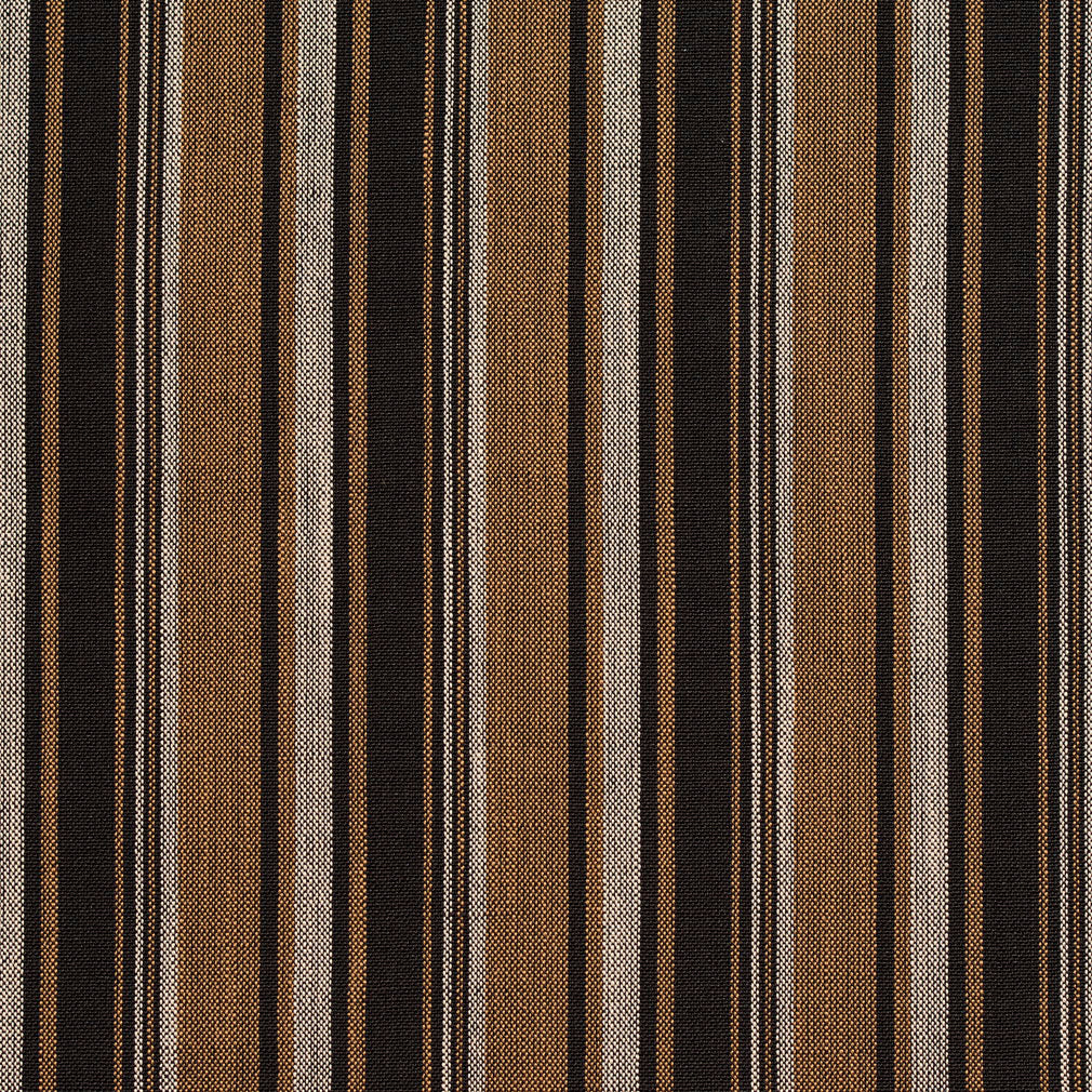 D131 Stripe Onyx Stripe Black,Brown Charlotte Fabrics
