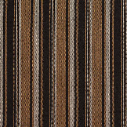 D131 Stripe Onyx Stripe Black,Brown Charlotte Fabrics